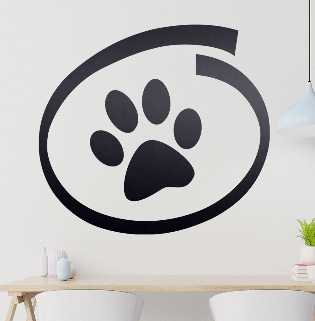 Bär inside Wandtattoo in 6 Größen - Wandaufkleber Wall Sticker - Dekoration, Küche, Wohnzimmer, Schlafzimmer, Badezimmer