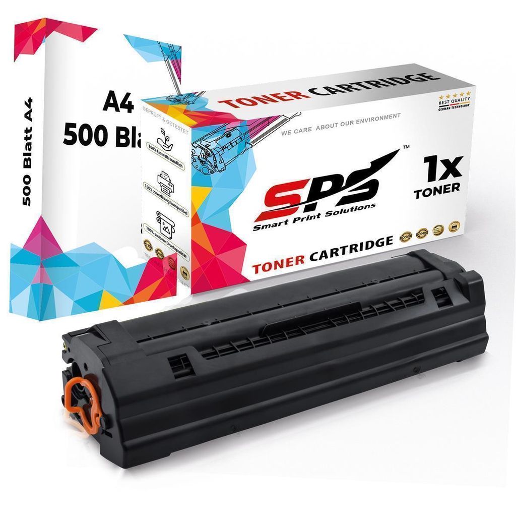 1x Toner 116L MLT-D116L Schwarz Kompatibel für Samsung Proxpress M2675N + DIN A4 Druckerpapier 500 Blatt
