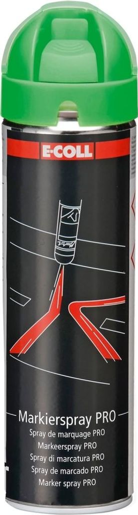 E-Coll PRO Markierspray 500ml grün , 9900067880