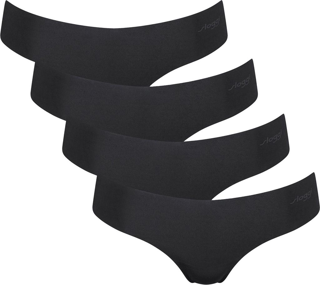 sloggi Damen String 4-Pack ZERO Microfibre 2.0 Hipstring - Produktbild 
