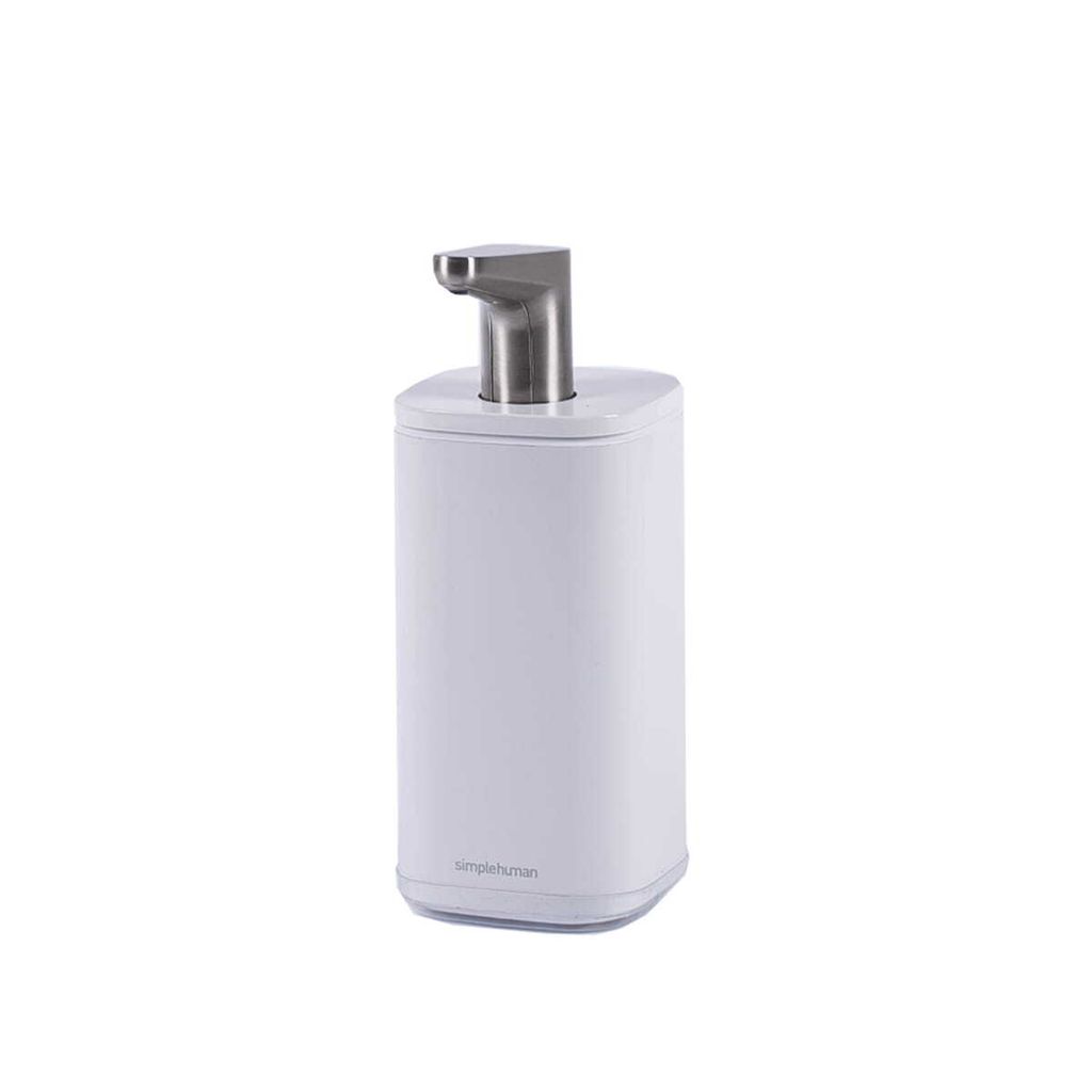Seifenspender mit Pumpe 295 ml weiß / simplehuman
