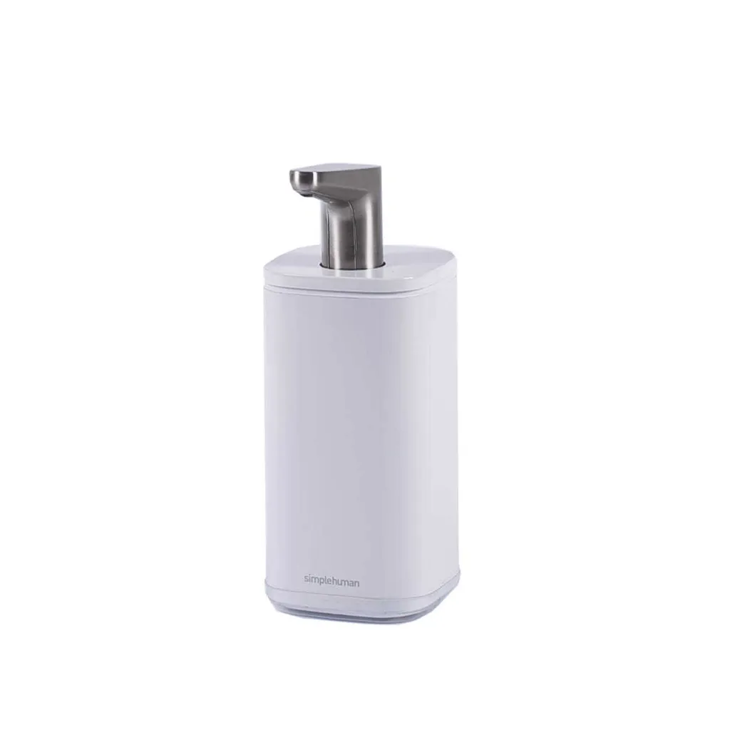 Simplehuman Distributore Sapone Bianco 295ml | Dispenser Pompa Design - 1