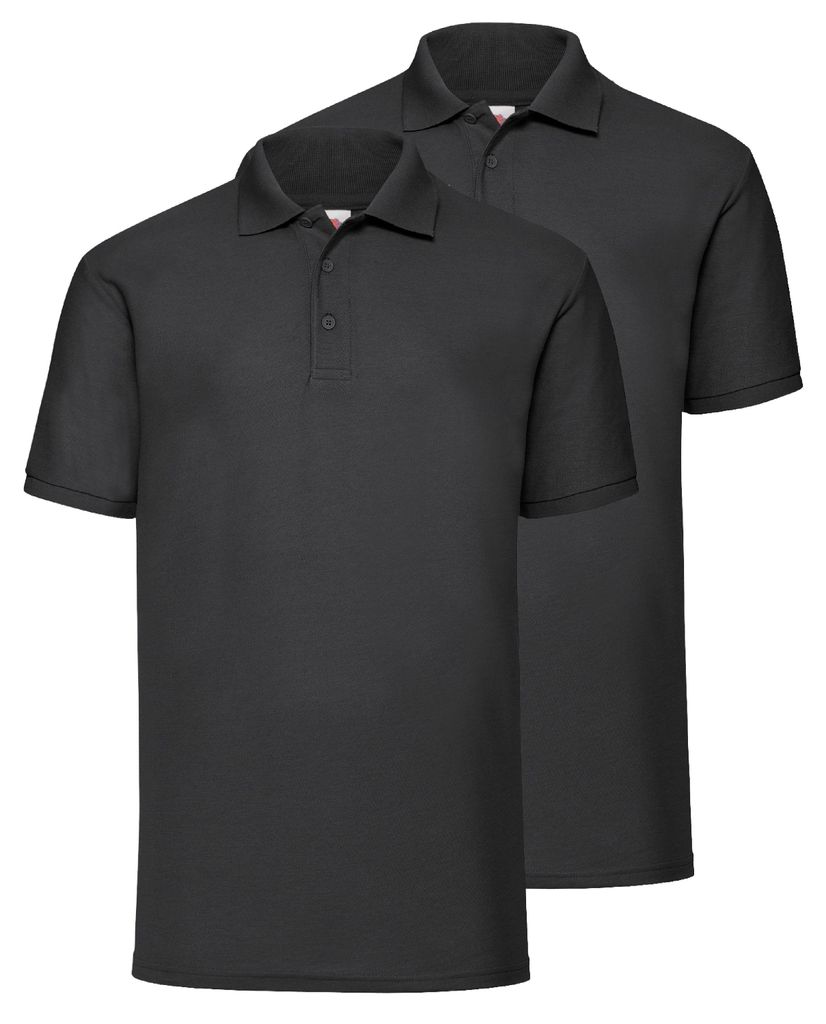 Doppelpack Fruit of the Loom 65/35 Polo + GRATIS MyShirt Produktbild 
