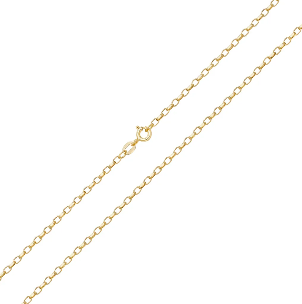 Chaîne Collier Or Jaune Femme 41cm - Bijou Quotidien Maille Entrelacée