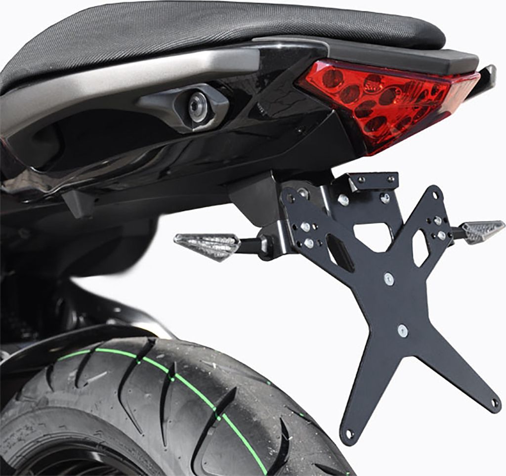 ZIEGER X-Line Kennzeichenhalter kompatibel mit Kawasaki Produktbild 