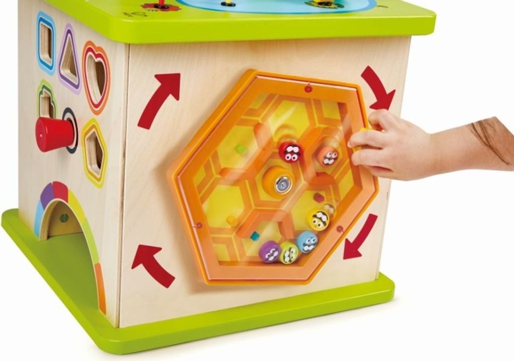 Hape Totally Amazing Motorikwürfel Kleine Tierchen, E1810 Produktbild 27