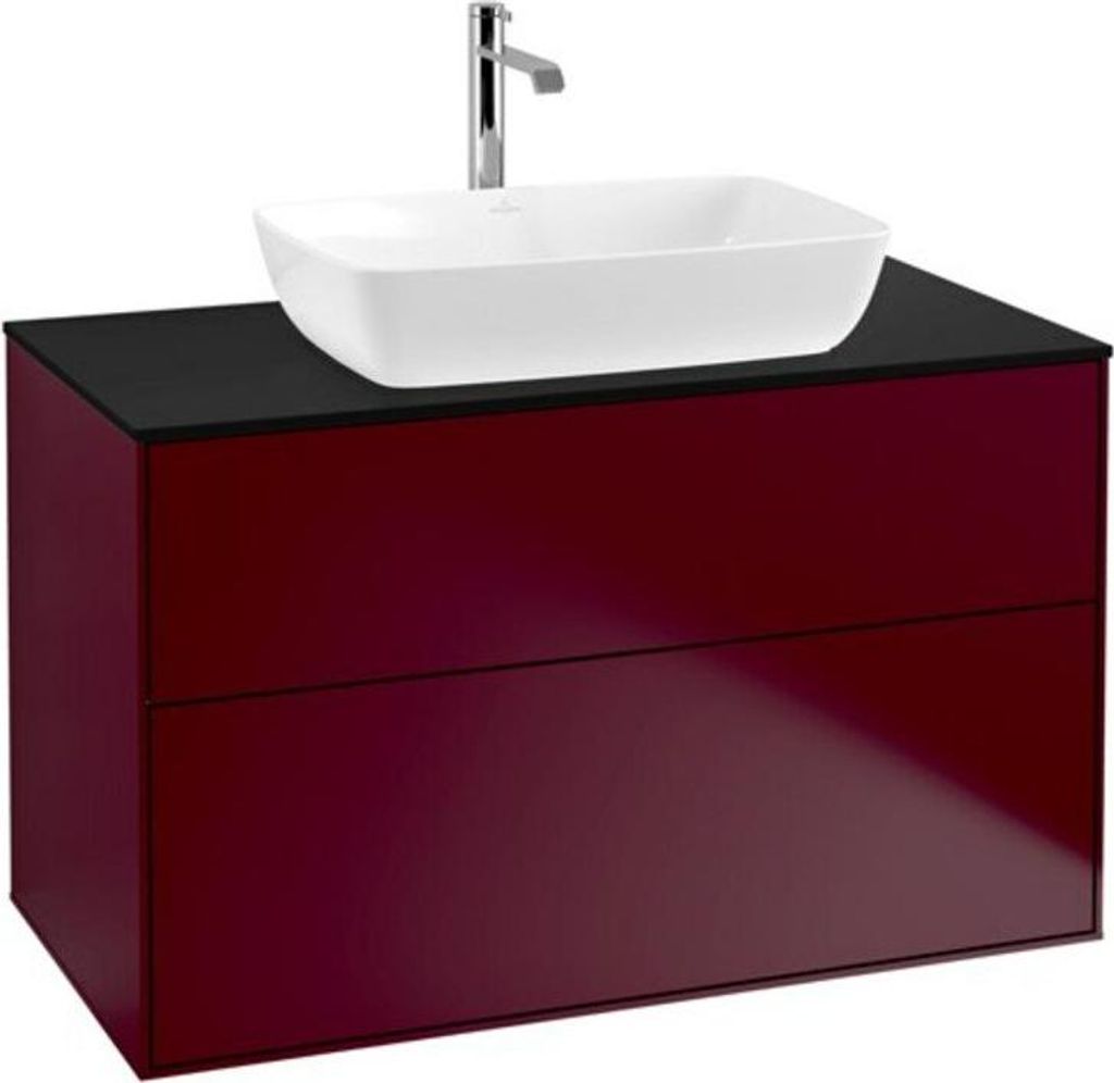 V&B Waschtischunterschrank Finion 100x60,3cm, Abd.-Pl. bla m, Peony Matt