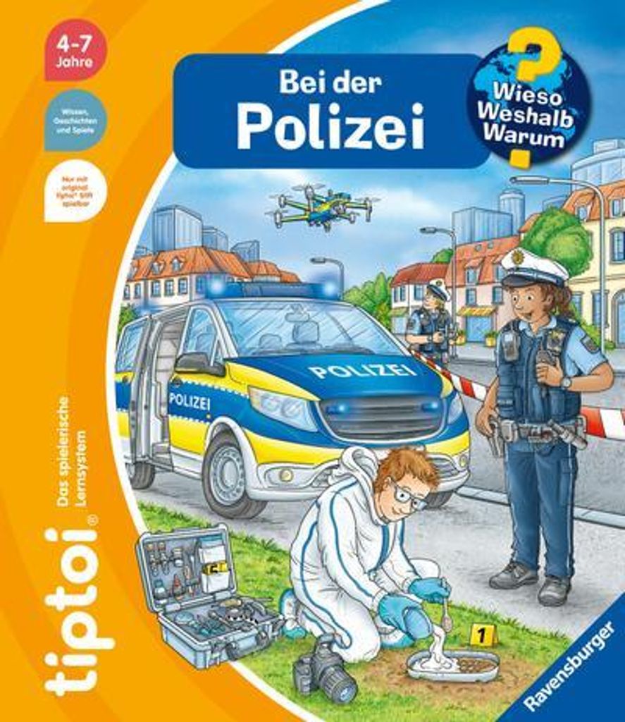 Ravensburger Wieso? Weshalb? Warum? - tiptoi Wieso? Weshalb? Warum? Bei der Polizei