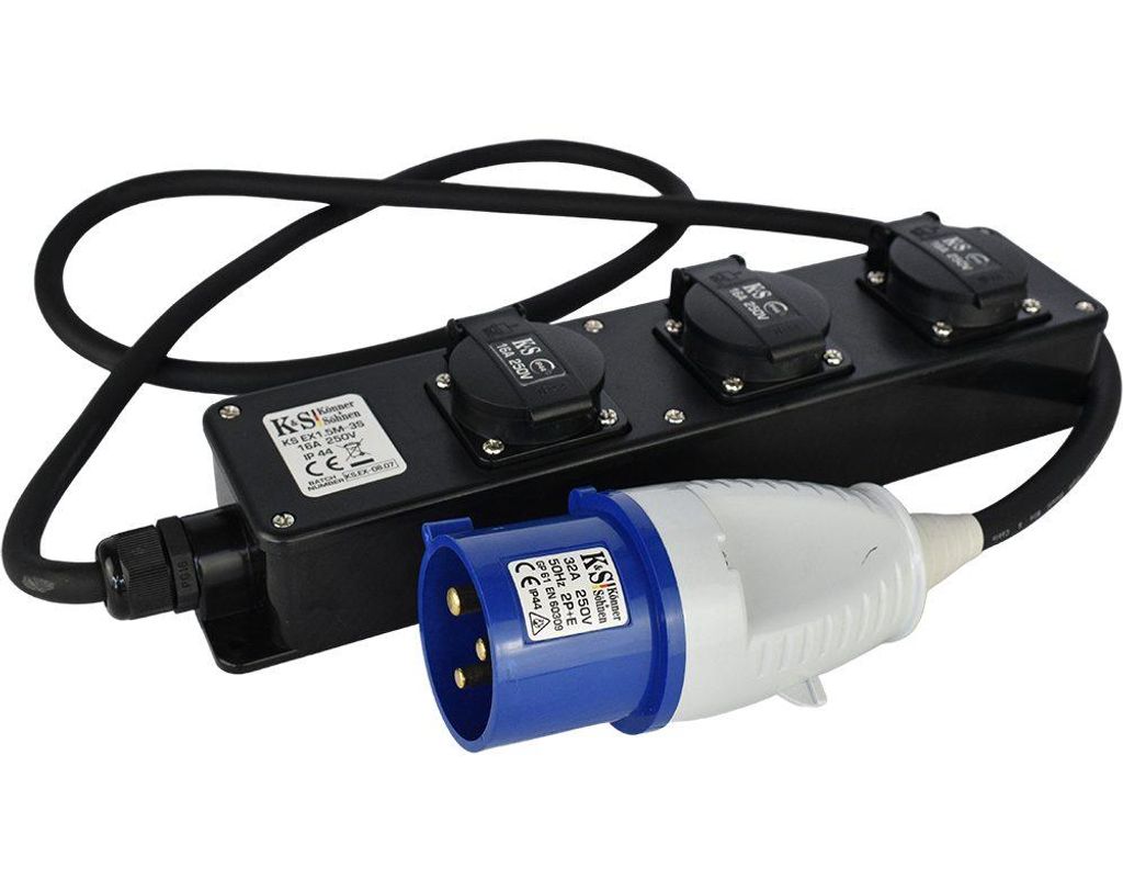Steckdosen-adapter KS EX1.5M-3S