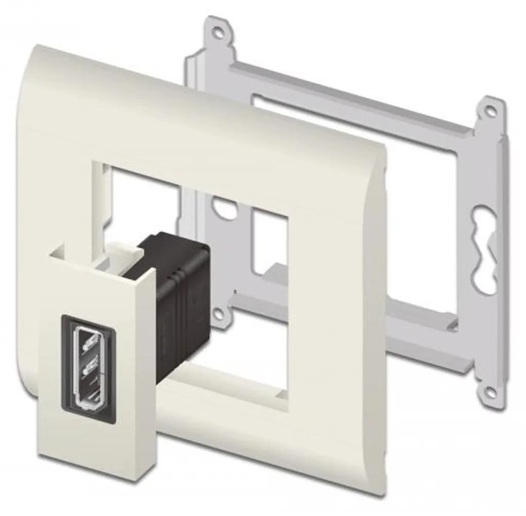 Connecteur DisplayPort pour plastron Easy 45 Delock installation bureau - 8