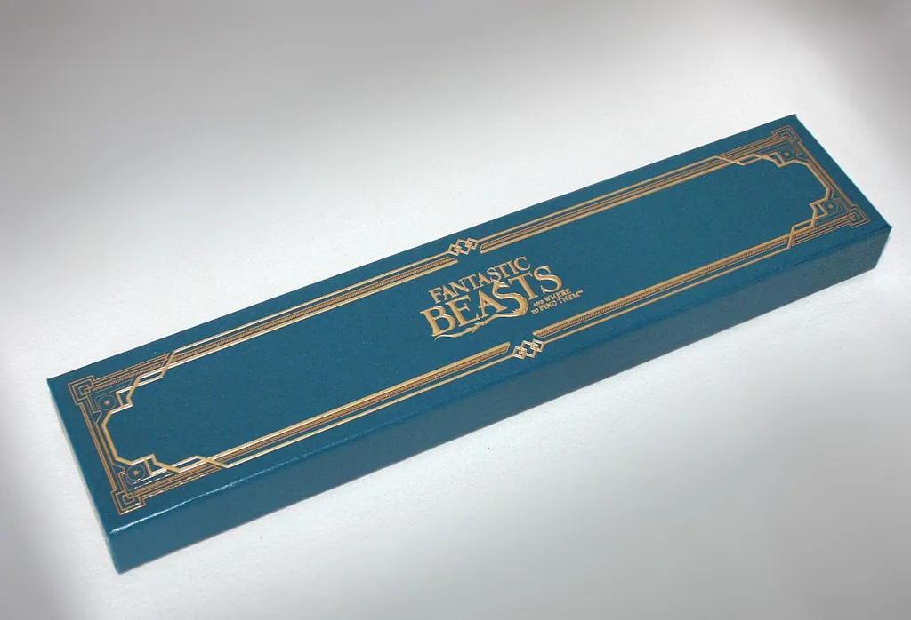 Baguette Newt Scamander Les Animaux Fantastiques en résine détaillée