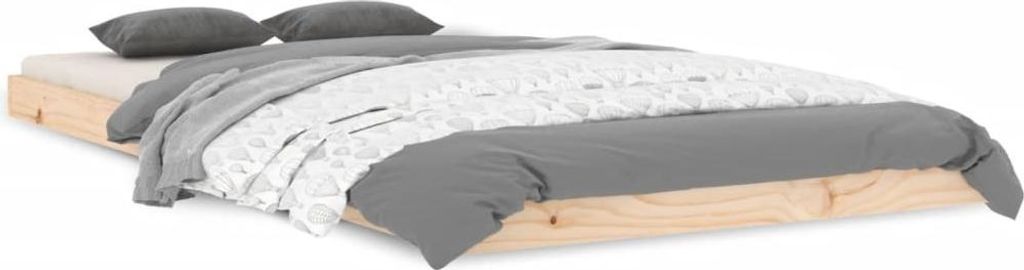 vidaXL Posteľ z masívu 100x200 cm Borovica Obrázok produktu 