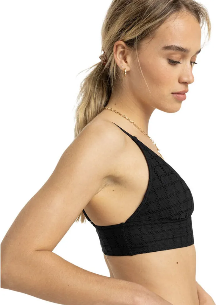Roxy Camilo Haut de Bikini Noir en Taille S Textile Résistant Confort - 3