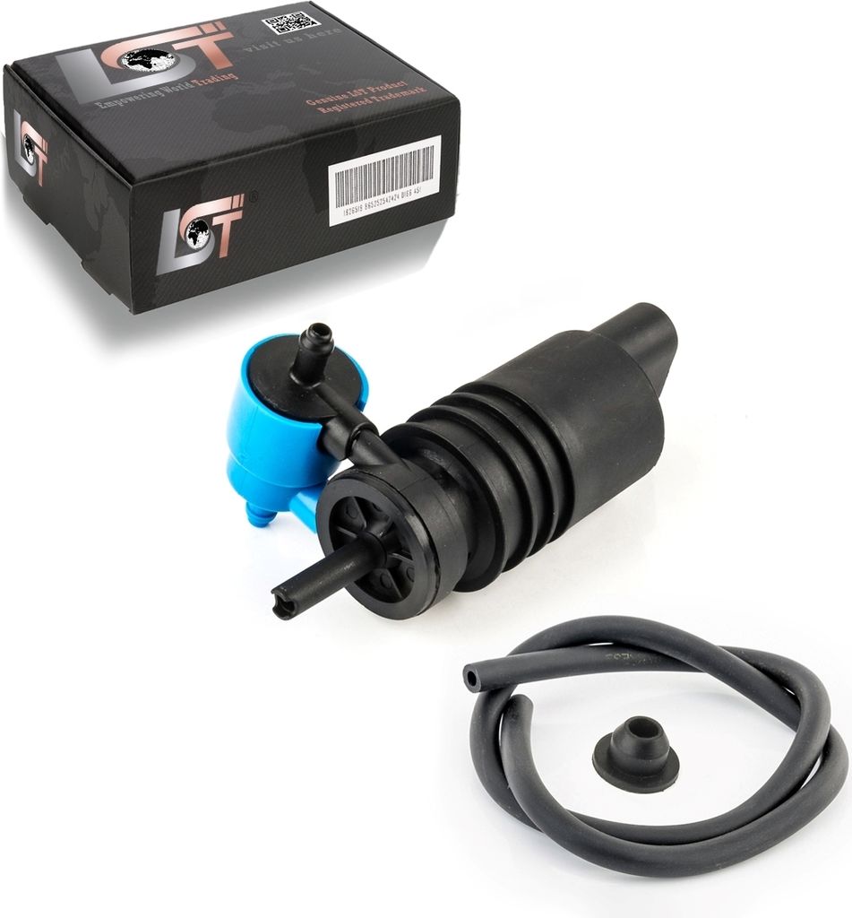 Scheibenwaschpumpe Waschwasserpumpe mit Schlauch für Cupra für Seat für Skoda