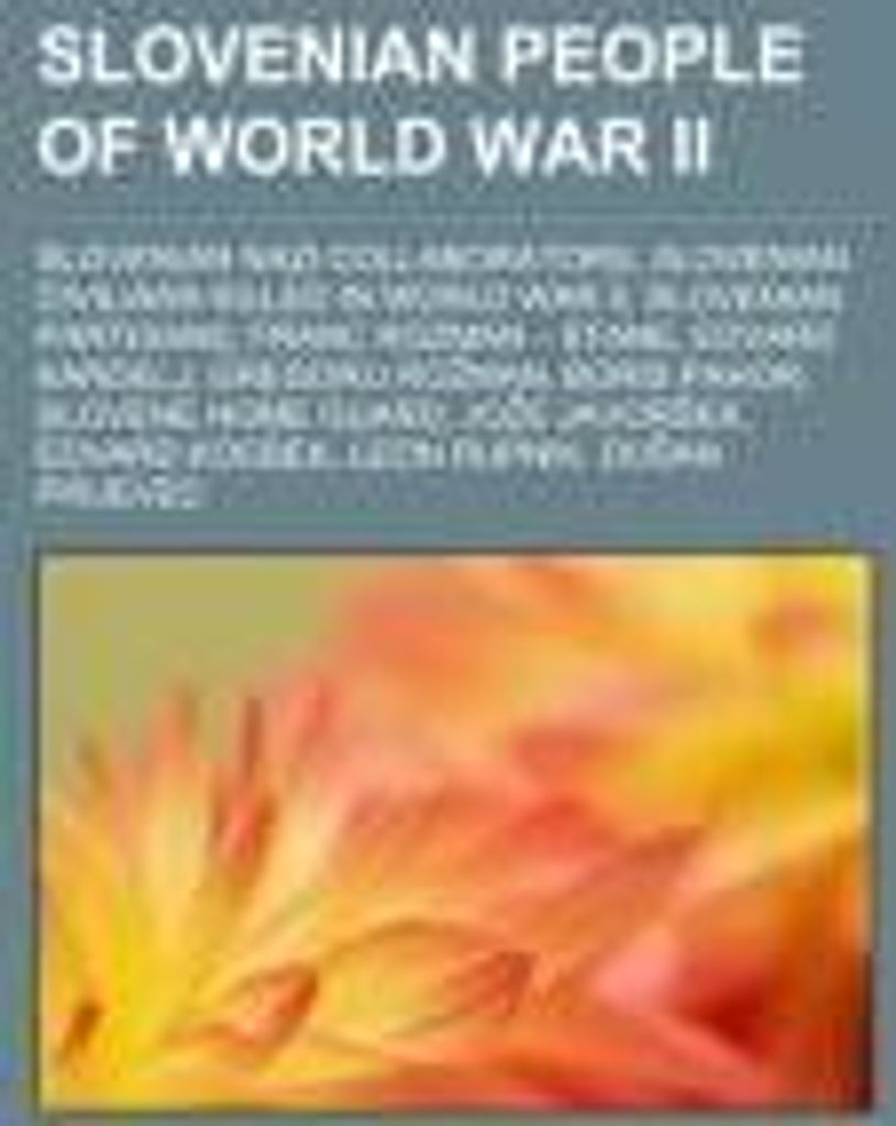 Slovenian people of World War II
