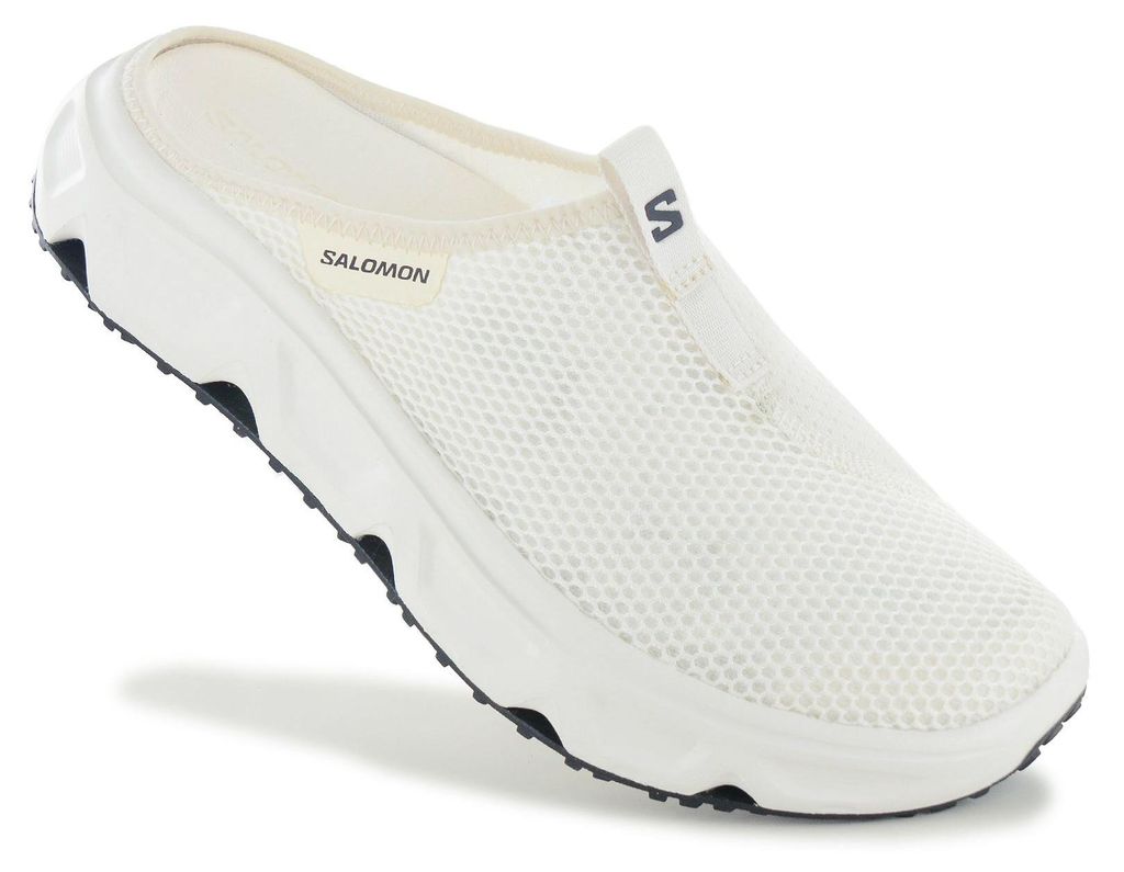 Salomon REELAX SLIDE 6.0 - Herren Sandalen Erholungsschuhe Weiß 477407 , EU 43 1/3 UK 9