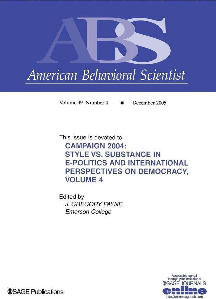 Campaign 2004: Volume 4: International Reflecti. Payne, Gregory.=