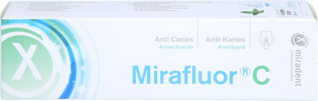 Miradent Zahncreme mirafluor c 100 ml Produktbild 