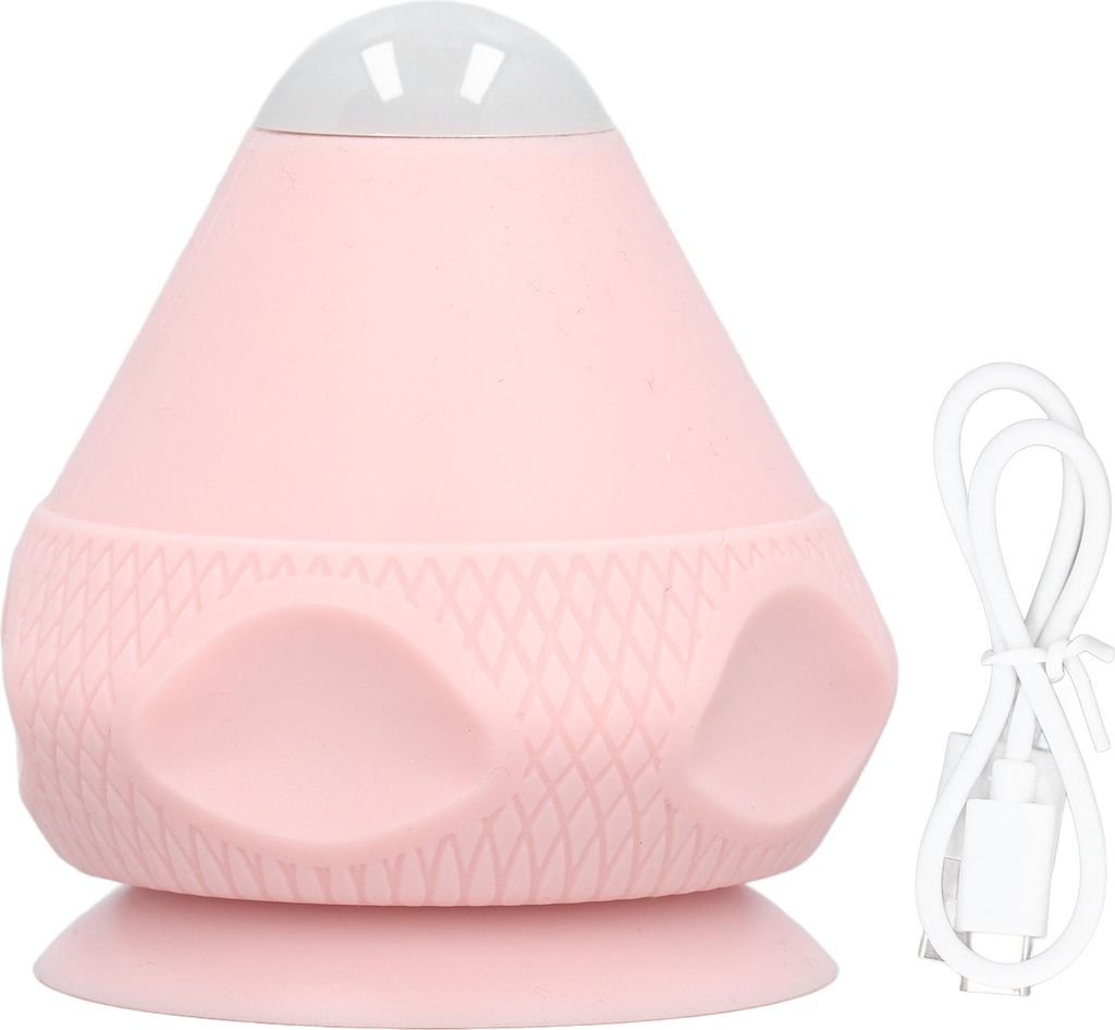 Montierbarer Massageball mit Saugnapf, Wandwerkzeug, vibrationsbeheiztes Rückenmassagegerät für Triggerpunkt, Tiefengewebe, Hals-Faszien-Entspan...