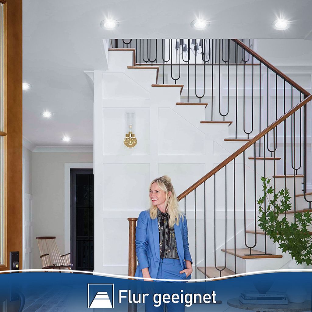 Jiubiaz 20er LED Einbaustrahler Deckeneinbauleuchte Set Produktbild 6