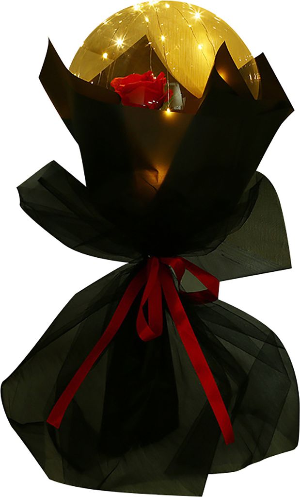 Blume Bobo Clear Ballon Hochzeit Geburtstag Valentine Party Nachbildung aufblasbare Ball-1