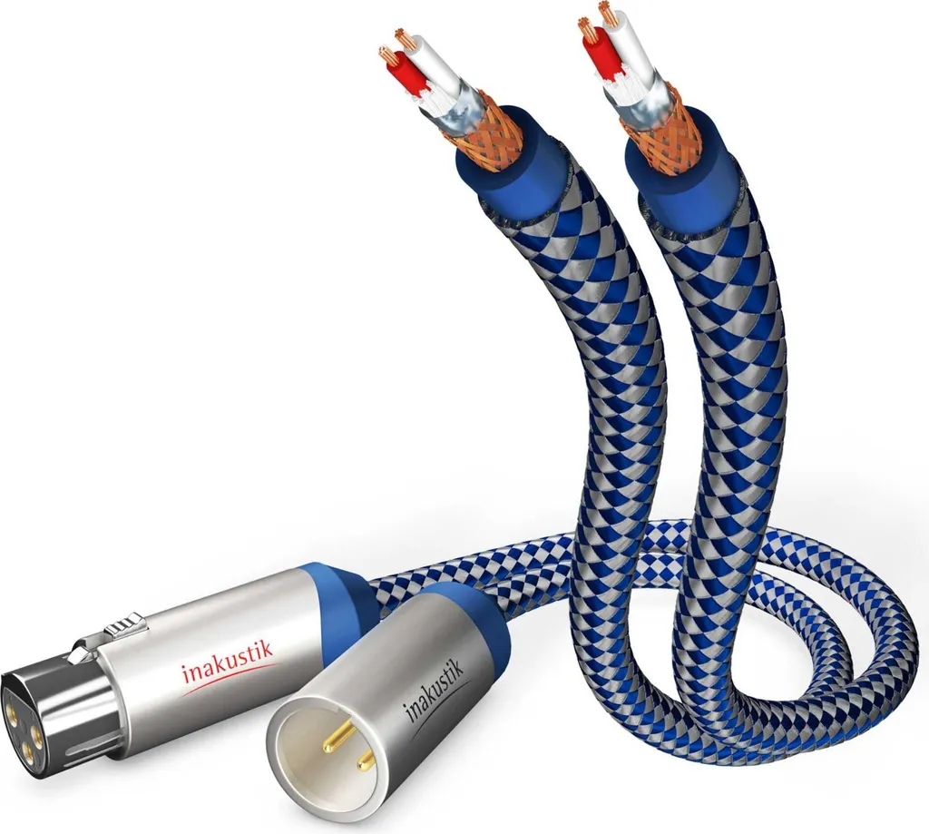 Câble XLR anti-interférence in-akustik Premium 1,5m son pur 00405015