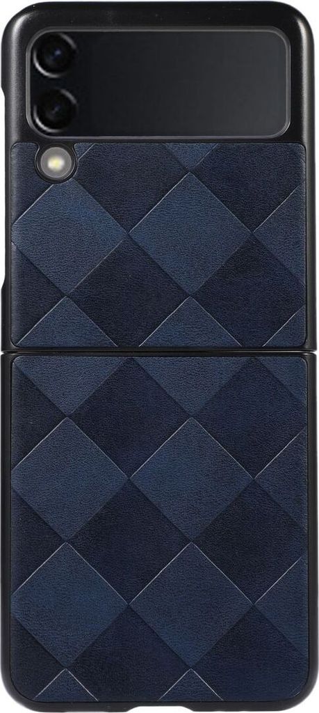 König Design Hülle kompatibel mit Samsung Galaxy Z Flip3 5G Kunststoff Soft Handyhülle - Handy Case Blau