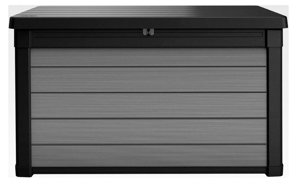 Keter Premier 200 G Kissenbox XXL Auflagenbox anthrazit 757 Liter mit Gasdruckfedern ca. 151,7 x 72,5 x 90 (H) cm