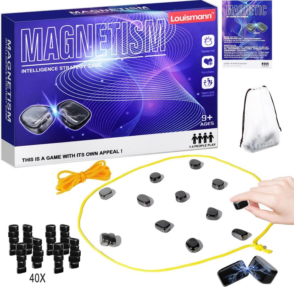 40 Stück Magnetisches Schachspiel, Kampfschach Mit Produktbild 