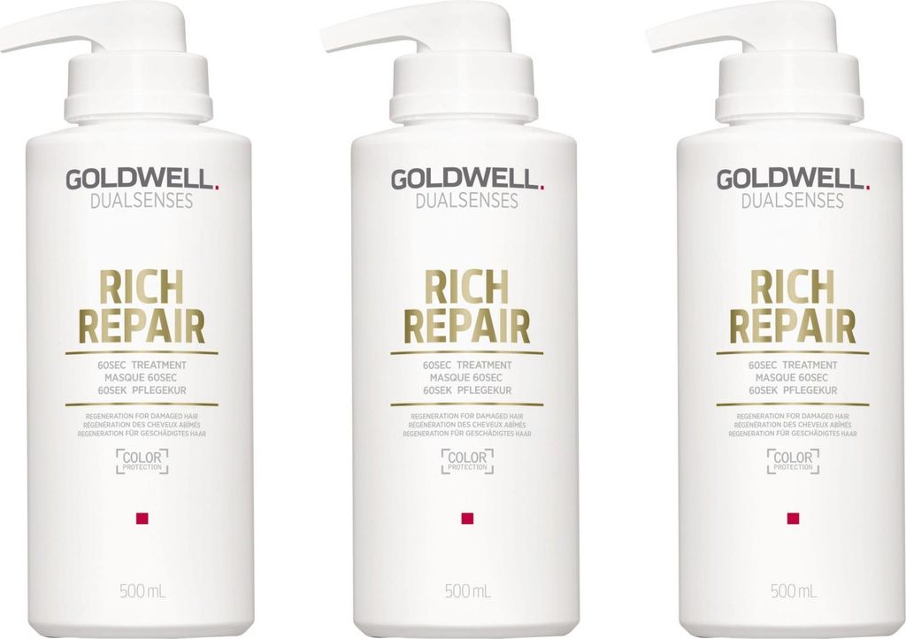 Dualsenses Rich Repair 60 sec. Treatment 3x500 ml