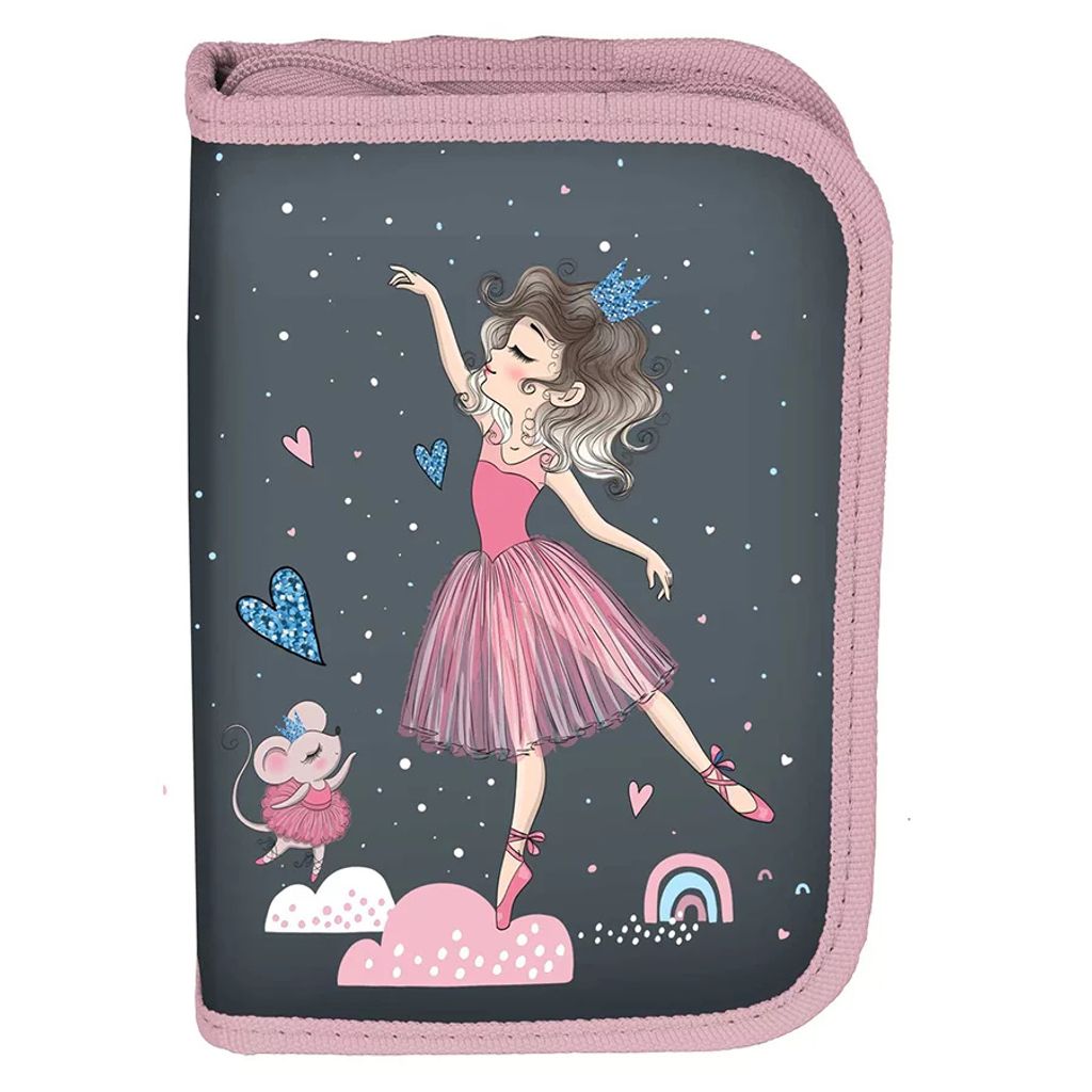 Ballerina Schulmäppchen mit Zubehör Produktbild 