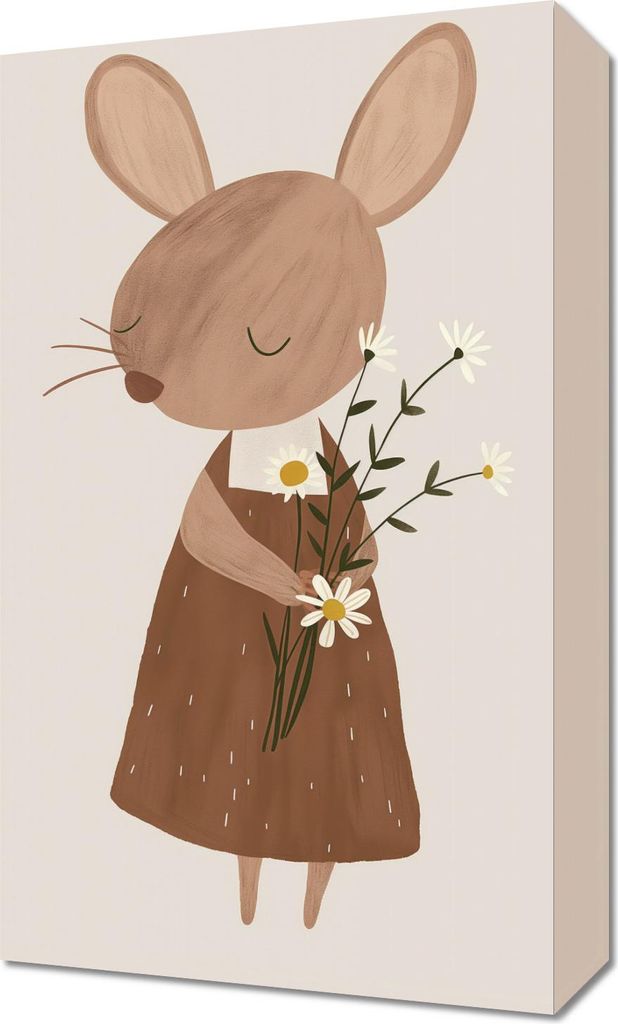 Bild 30x50cm Muster für Kinder, Mädchen und Jungen - Myszol 2