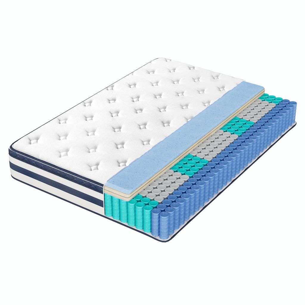 VASAGLE 7-Zonen Taschenfederkernmatratze mit Produktbild 