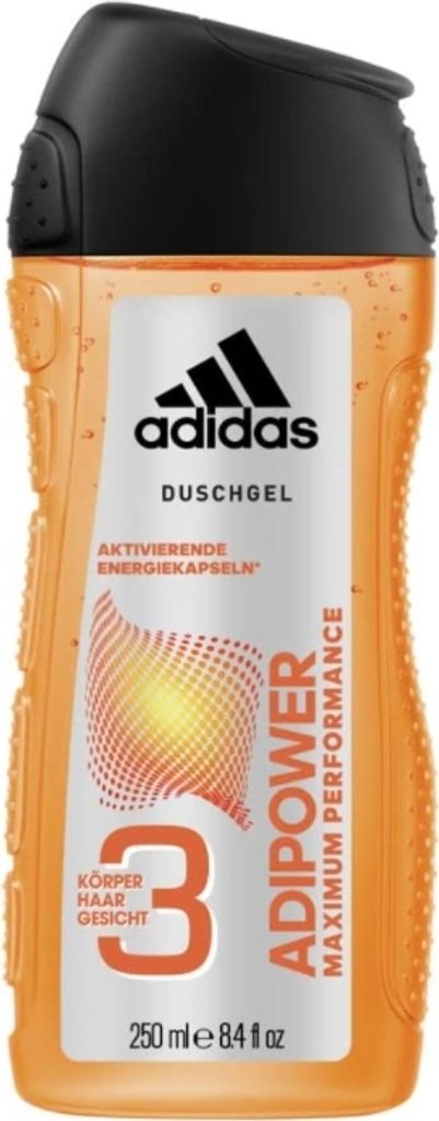 Adidas, Adipower, gel douche, 250ml Image du produit 