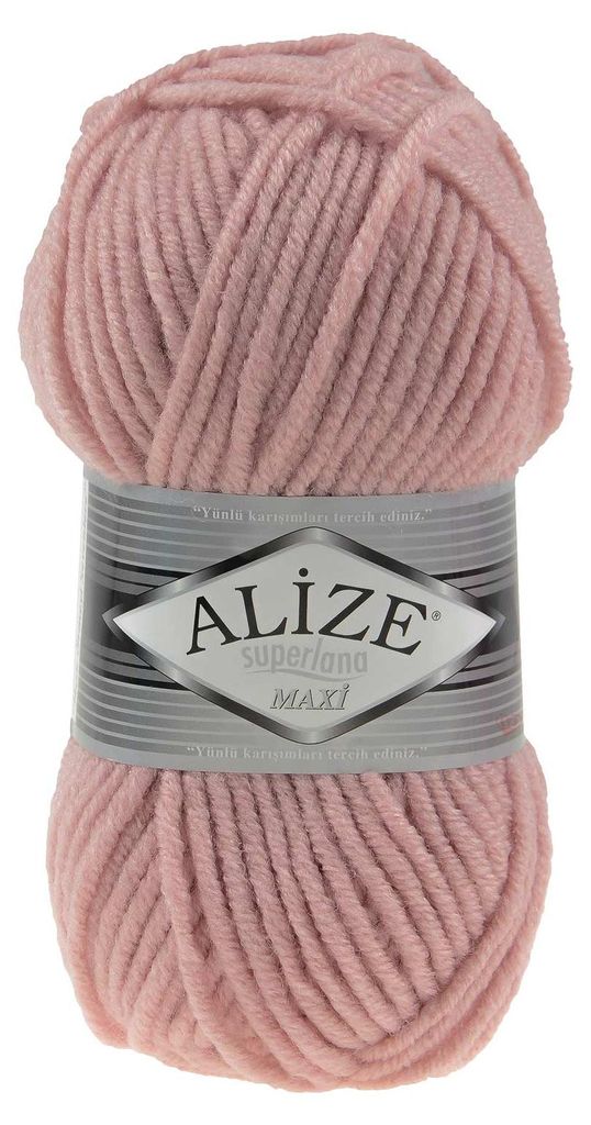 Strickgarn Strickwolle ALIZE SUPERLANA MAXI puder