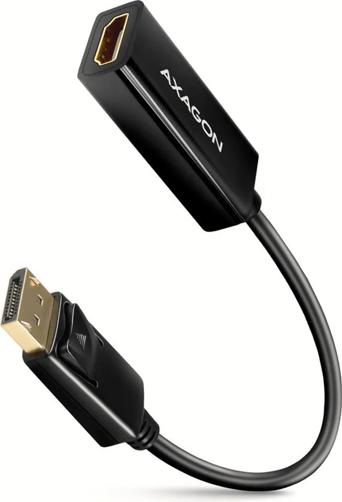 Convertitore Attivo DisplayPort a HDMI AXAGON RVD-HI14N 4K Nero - 1