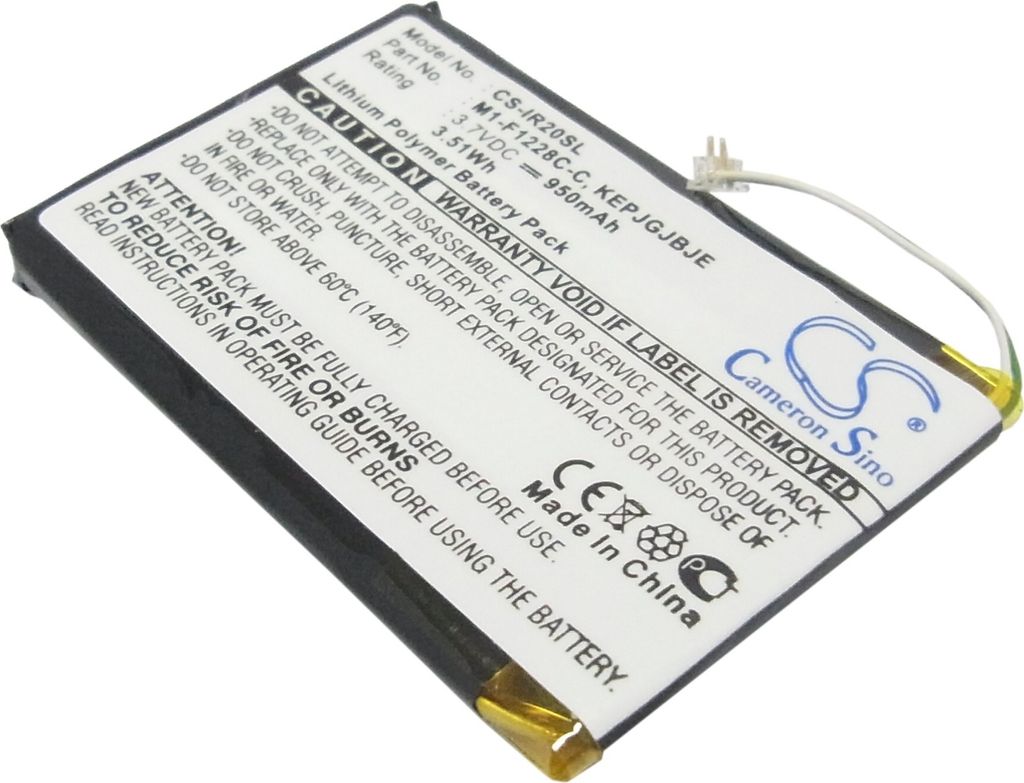 TECHTEK Akku Kompatibel mit [iRiver] Clix 2 2GB, Clix 2 Produktbild 