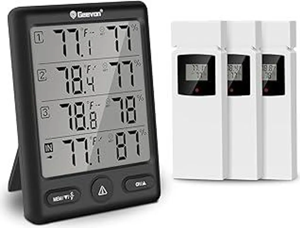 Geevon Termometro Esterno/Interno: Gestisci il tuo Orto e la tua Casa