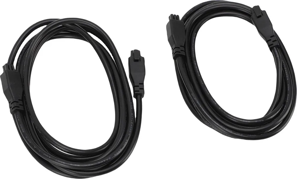 SunshineTronic 2 Cavi Di Prolunga Micro USB 0,2 M – 5 Pin Con ID, Doppia Schermatura, Rame Puro