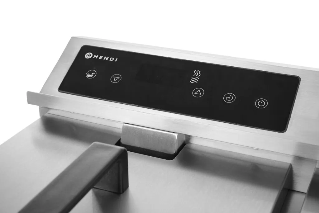 Friteuse induction pour restauration avec robinet vidange 8L HENDI - 7