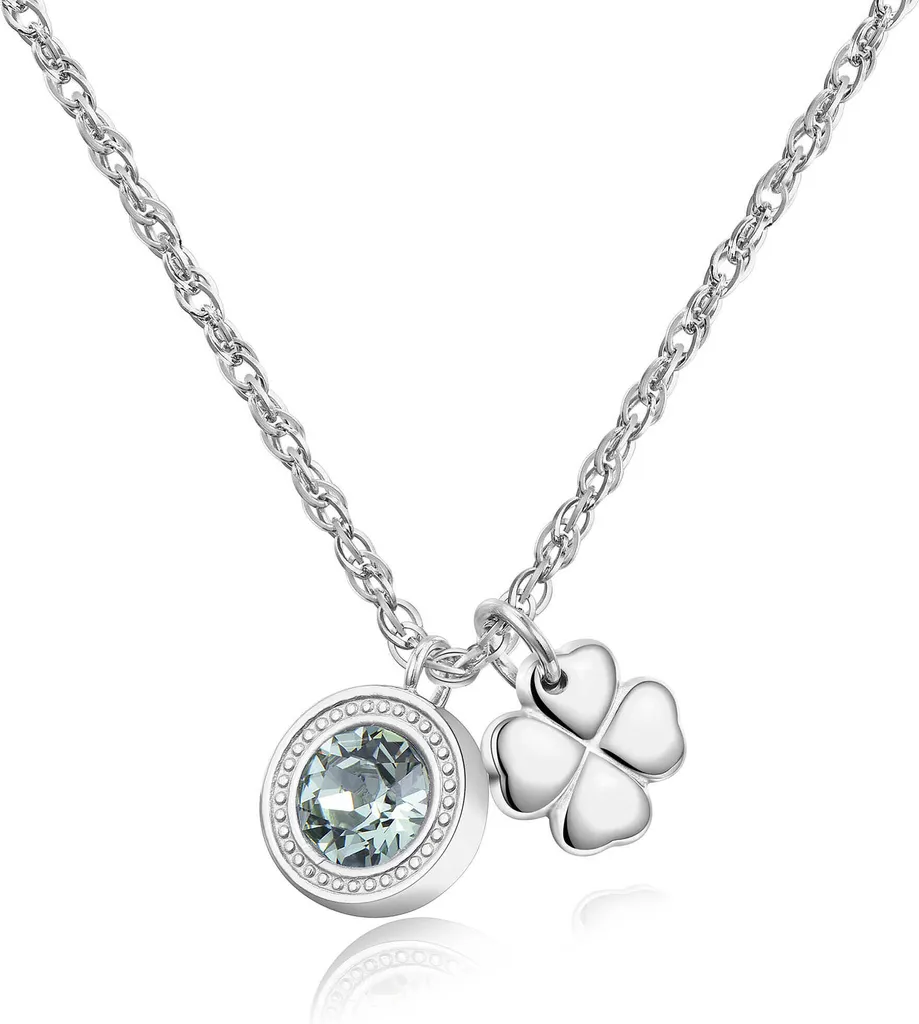 Collier Sagapò Lucky Light Argent Argenté - Mailles Fines et Éclatantes