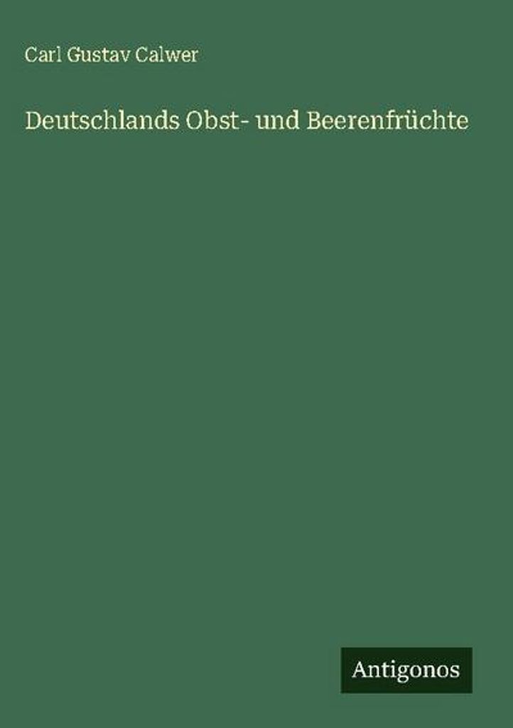 Deutschlands Obst- und Beerenfrüchte