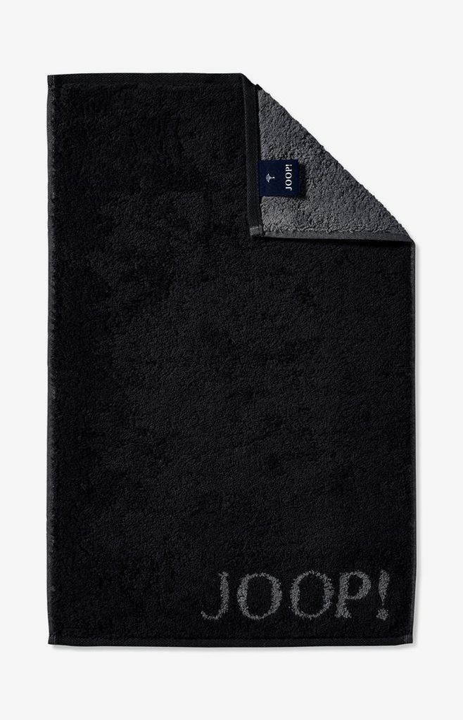 JOOP! uterák pre hostí Classic farba čierna veľkosť 30x50cm Obrázok produktu 