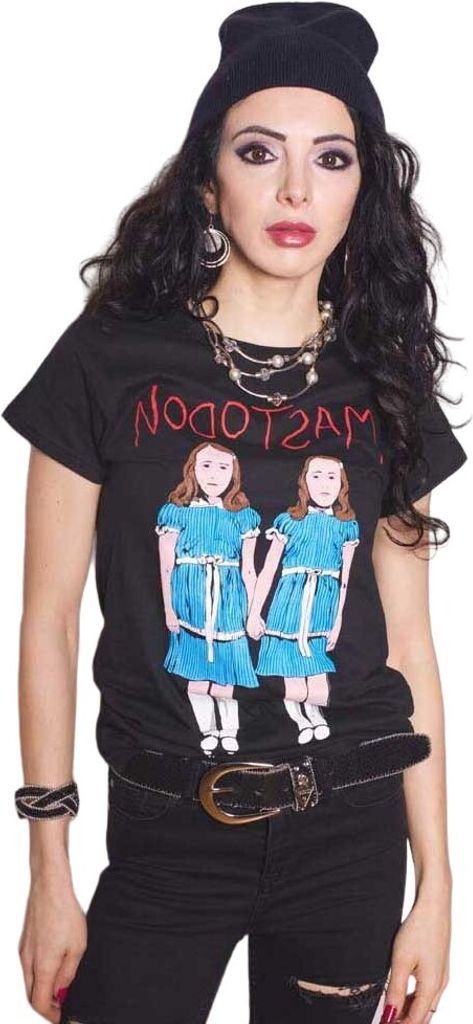 Mastodon - "Twins" T-Shirt für Damen RO9582 (S) (Schwarz)