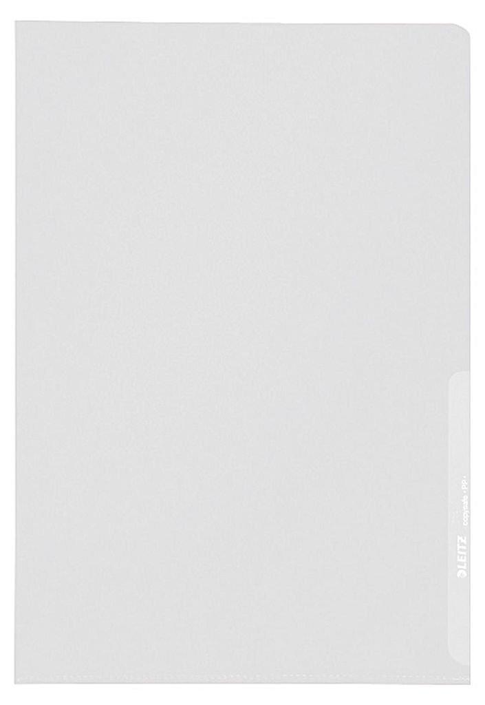 Leitz Sichthülle 40600000 DIN A4 0,17mm PP farblos 100 St./Pack.