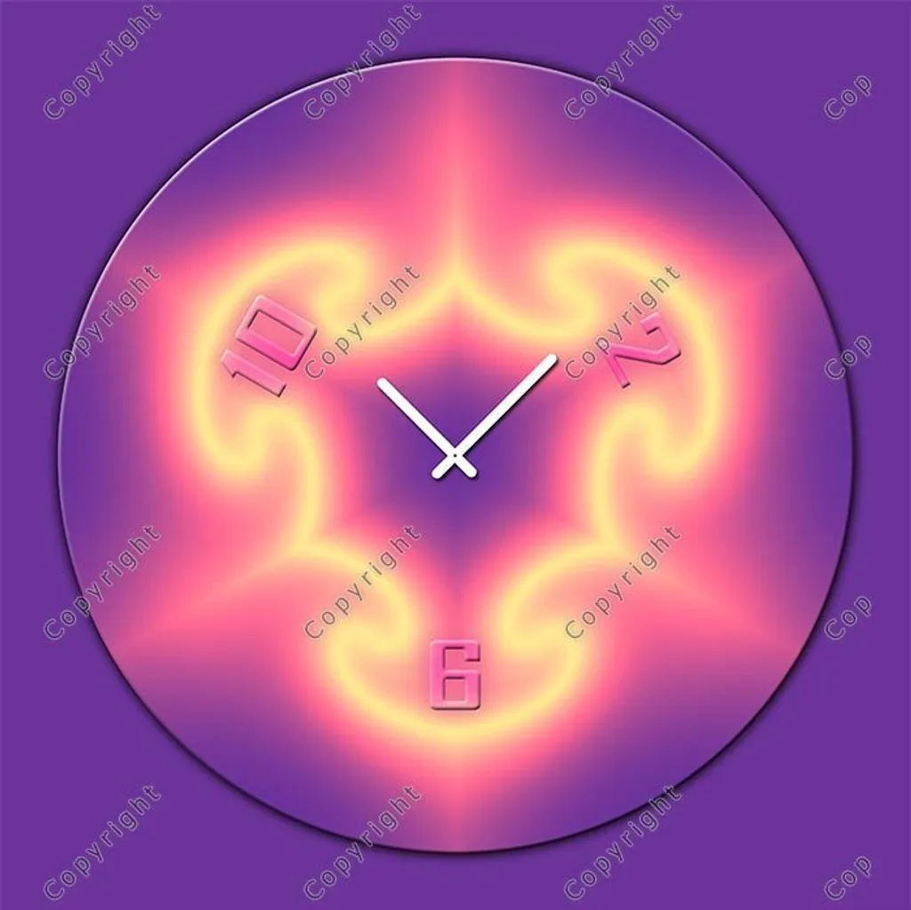 Orologio da Parete Moderno Dixtime 4311 - Design 40x40cm per Salotto
