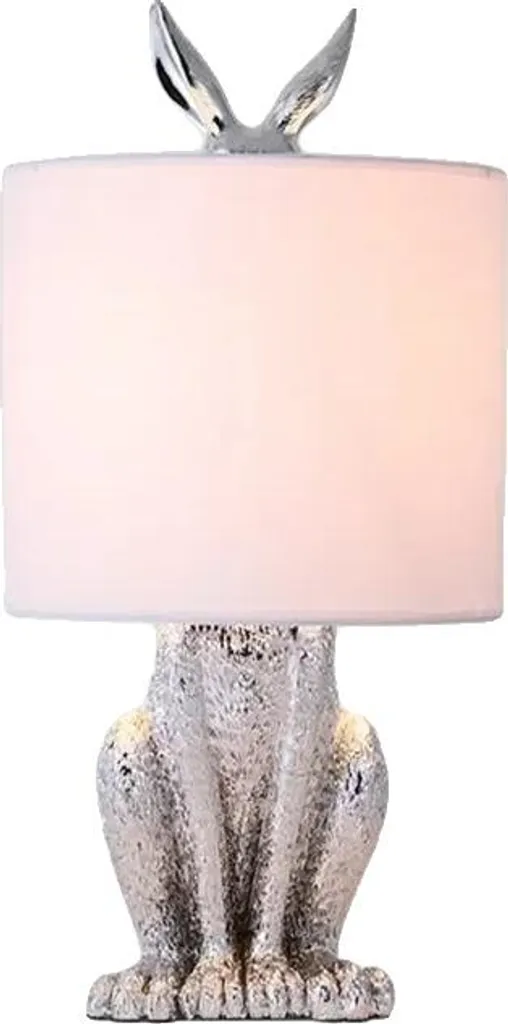 Lampe LED anti-fatigue oculaire design argenté, éclairage économique