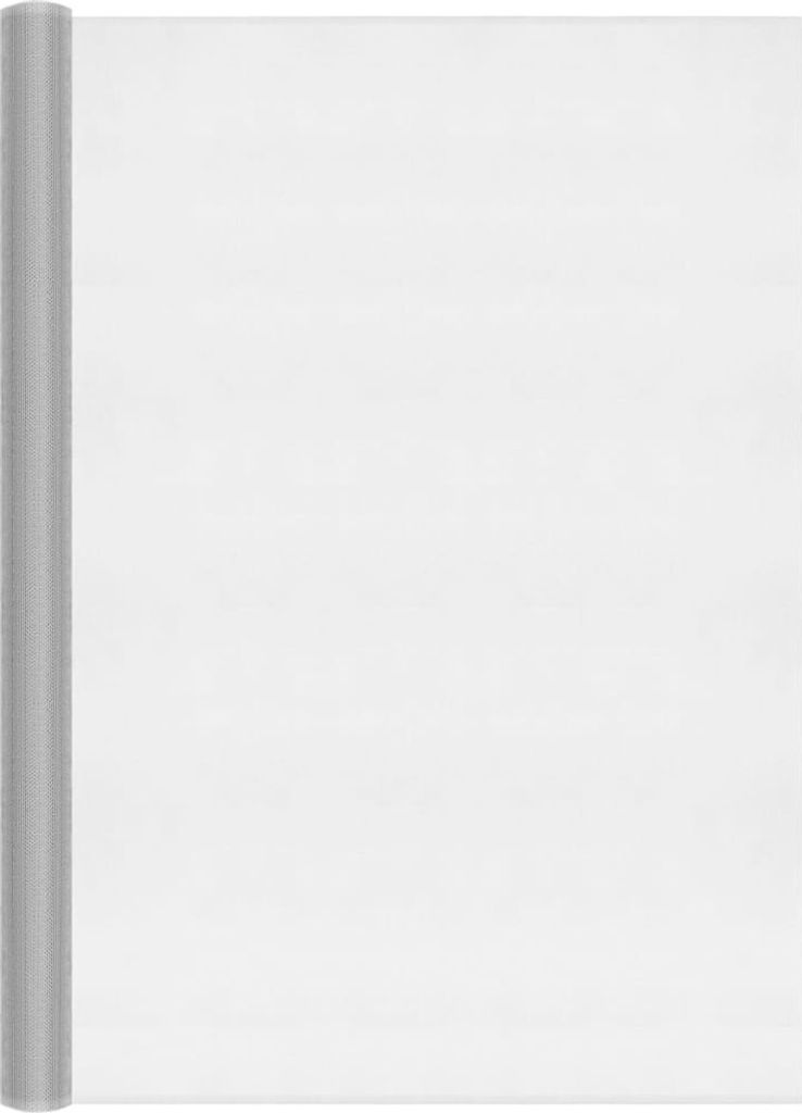 vidaXL Moskitiera aluminiowa 112X500 cm srebrna Zdjęcie produktu 