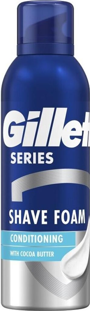 Rasierschaum Serie Kakaobutter (Pflegender Rasierschaum) 200 ml