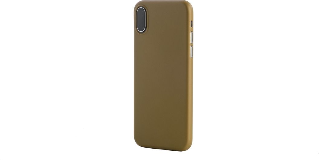 Tucano Nuvola, Cover, Apple, iPhone X, Gold